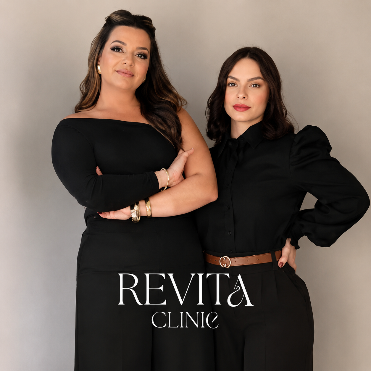 Rochele Maria Tisatto Rizzi e Mônica Laís de Abreu, sócias da Revita Clinic